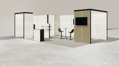 Stoisko w systemie M100 LED