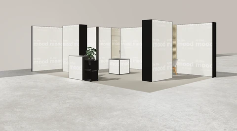 Stoisko w systemie M100 LED