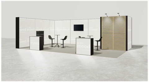 Stoisko w systemie M100 LED
