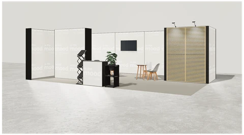 Stoisko w systemie M100 LED