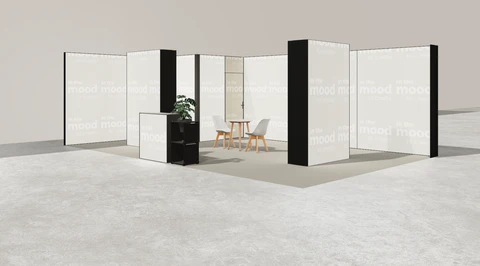 Stoisko w systemie M100 LED