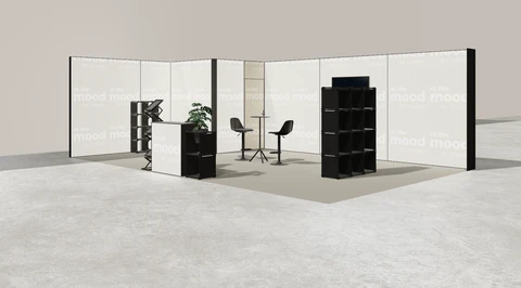 Stoisko w systemie M100 LED