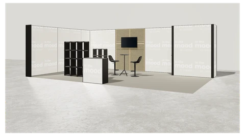 Stoisko w systemie M100 LED