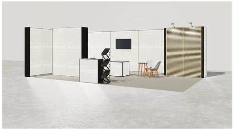Stoisko w systemie M100 LED