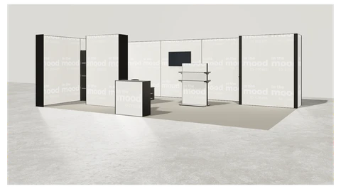 Stoisko w systemie M100 LED