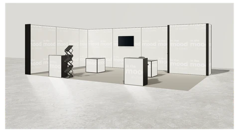 Stoisko w systemie M100 LED
