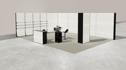Stoisko w systemie M100 LED