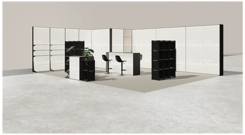 Stoisko w systemie M100 LED