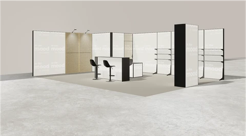Stoisko w systemie M100 LED