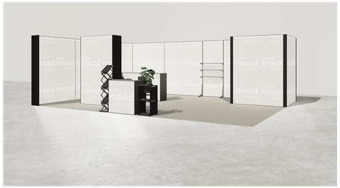 Stoisko w systemie M100 LED