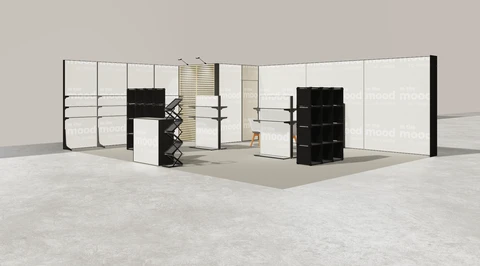 Stoisko w systemie M100 LED