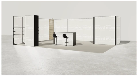 Stoisko w systemie M100 LED