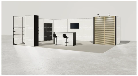 Stoisko w systemie M100 LED