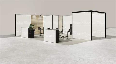 Stoisko w systemie M100 LED