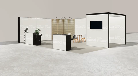 Stoisko w systemie M100 LED