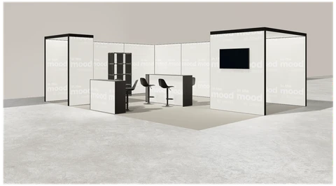 Stoisko w systemie M100 LED