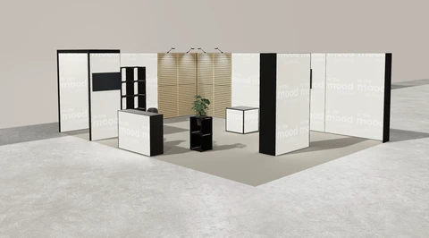 Stoisko w systemie M100 LED