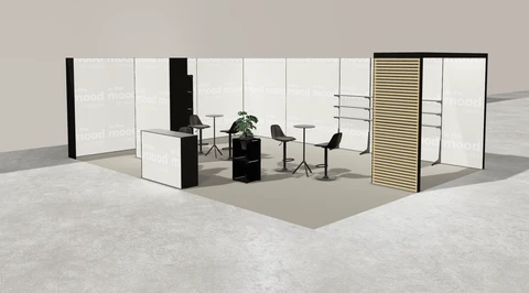 Stoisko w systemie M100 LED