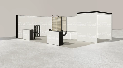 Stoisko w systemie M100 LED