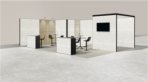 Stoisko w systemie M100 LED