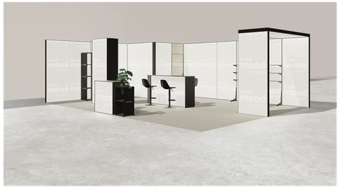 Stoisko w systemie M100 LED
