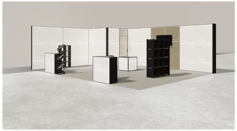 Stoisko w systemie M100 LED