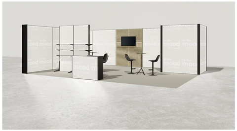 Stoisko w systemie M100 LED