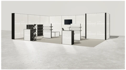 Stoisko w systemie M100 LED