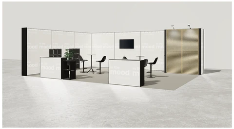 Stoisko w systemie M100 LED