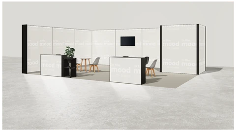 Stoisko w systemie M100 LED