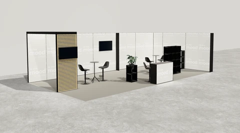 Stoisko w systemie M100 LED