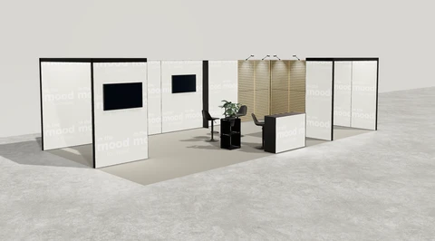 Stoisko w systemie M100 LED