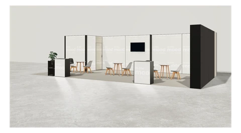 Stoisko w systemie M100 LED