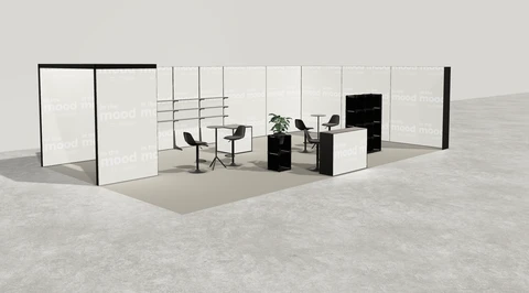 Stoisko w systemie M100 LED