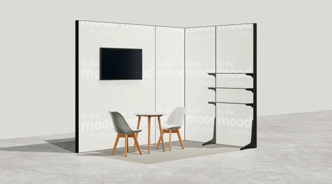 Stoisko w systemie M100 LED
