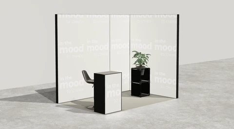 Stoisko w systemie M100 LED