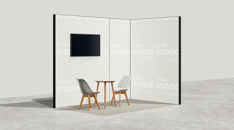 Stoisko w systemie M100 LED