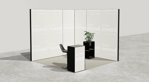 Stoisko w systemie M100 LED