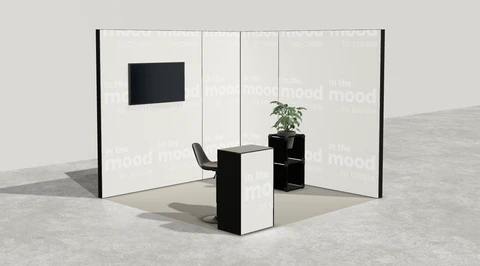 Stoisko w systemie M100 LED