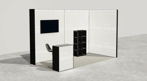 Stoisko w systemie M100 LED