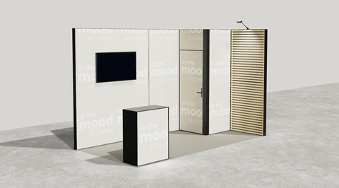 Stoisko w systemie M100 LED