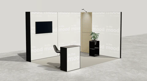Stoisko w systemie M100 LED