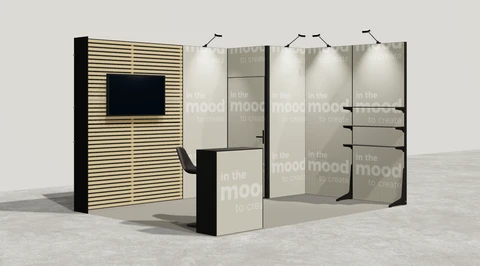 Stoisko w systemie M50