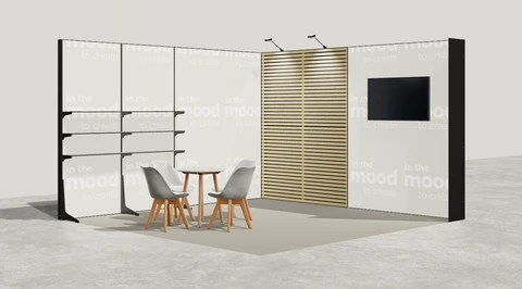 Stoisko w systemie M100 LED