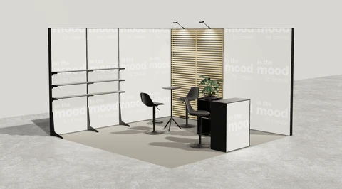 Stoisko w systemie M100 LED