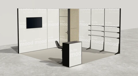Stoisko w systemie M100 LED