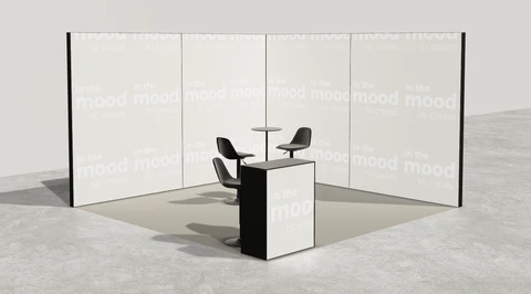 Stoisko w systemie M100 LED