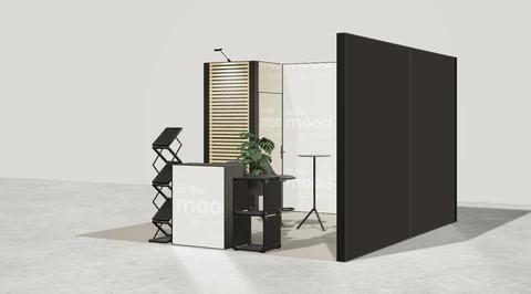 Stoisko w systemie M100 LED