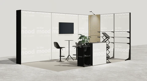 Stoisko w systemie M100 LED