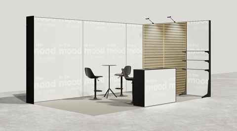 Stoisko w systemie M100 LED